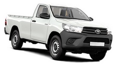 hire toyota hilux single cab south africa